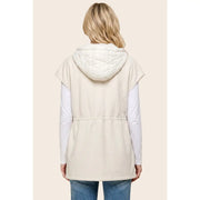 HOODED LONG SLEEVE VEST