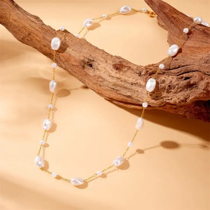 Tarnish Free Pearl Necklace