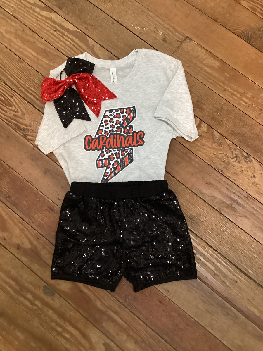 Youth Cheer Sequin Shorts