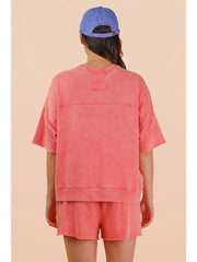 Mineral Washed Knit Set