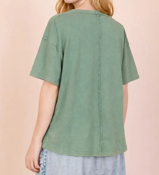 MILLIE MINERAL WASH TEE