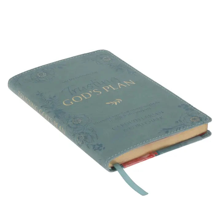 Devotional Trusting God's Plan Faux Leather