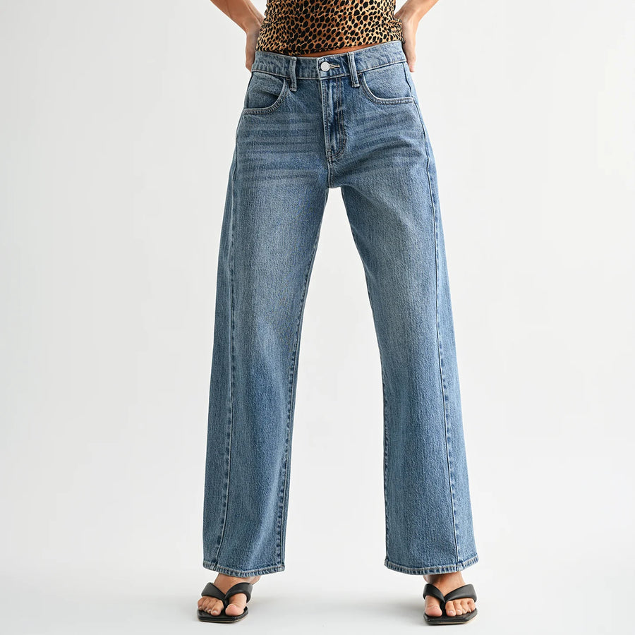 Stretch Barrel Twist Jeans