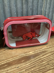 Razorback Clear Purse