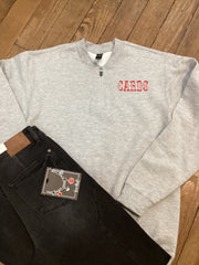 EMBROIDERED SCHOOL QUARTER ZIP