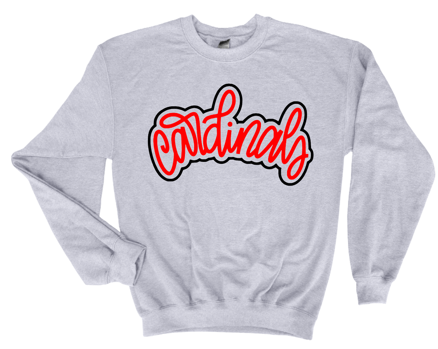 Cardinals Script Sweatshirt