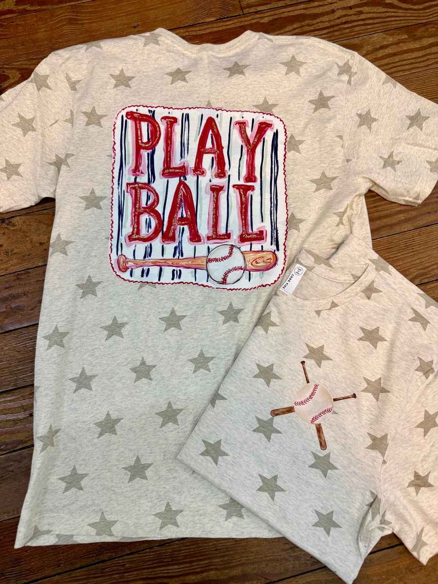 PLAY BALL STAR TEE