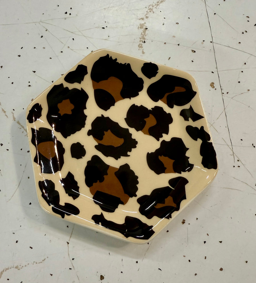 Leopard Trinket Dish