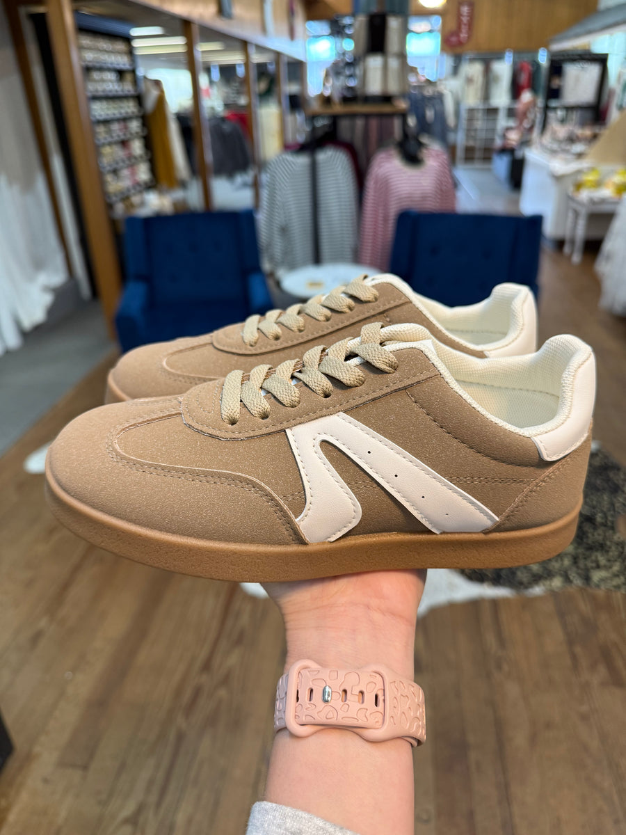 Mocha Retro Sneaker