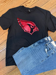 METALLIC CARDINAL TEE