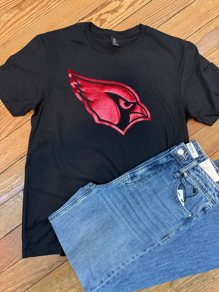 METALLIC CARDINAL TEE