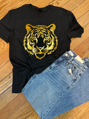 METALLIC TIGER TEE