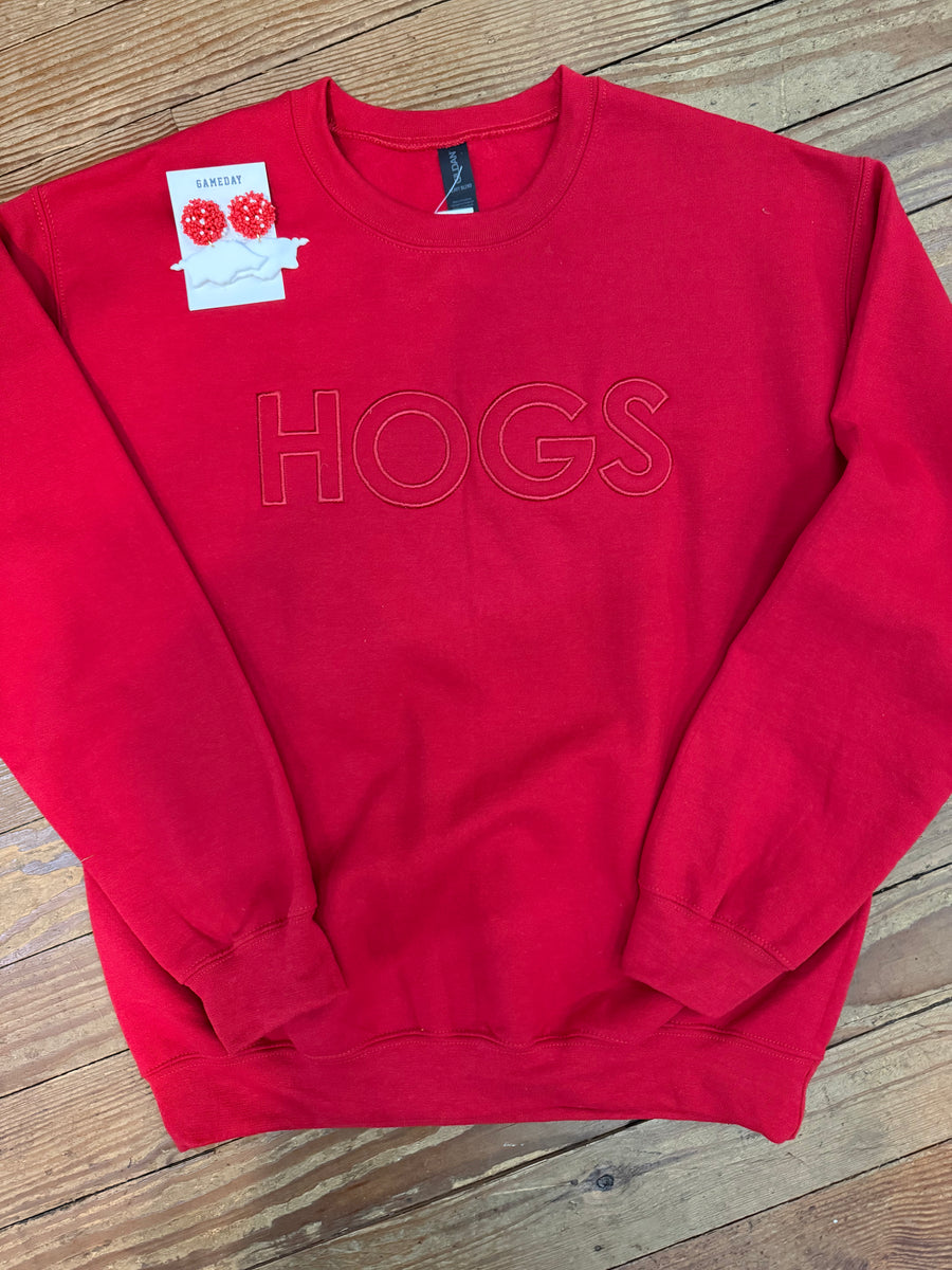 HOGS EMBROIDERY PUFF