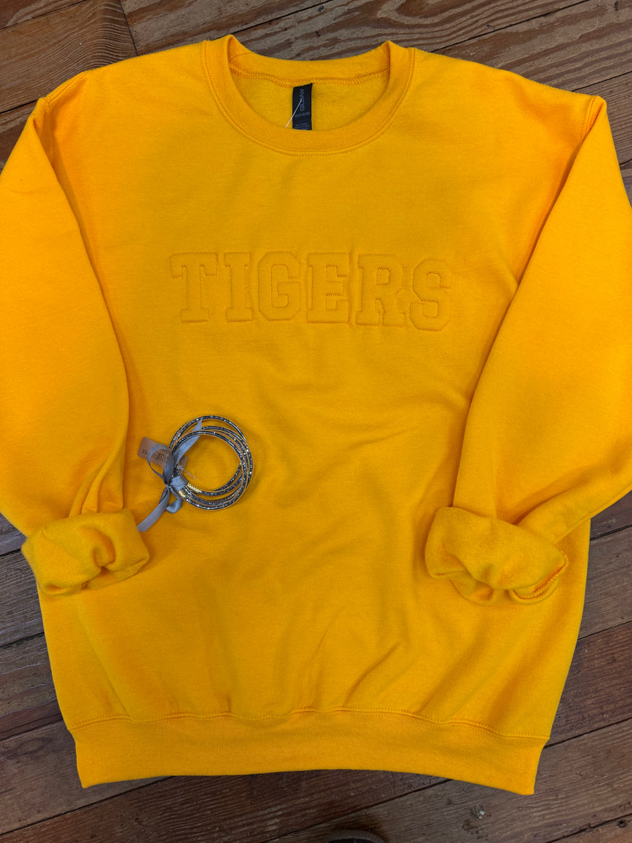 TIGERS EMBROIDERY PUFF