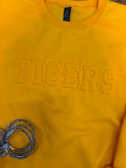 TIGERS EMBROIDERY PUFF
