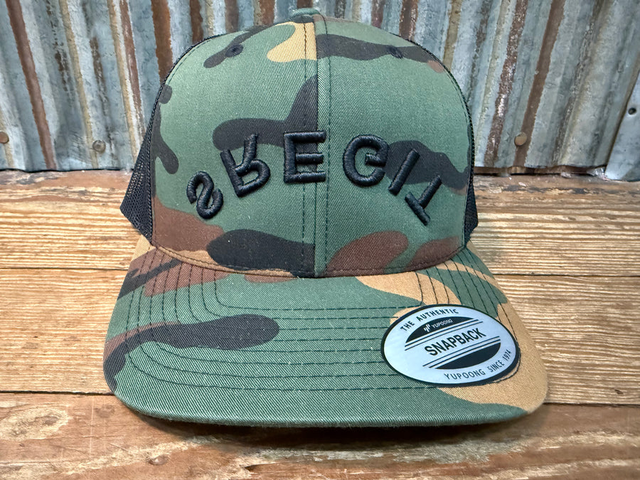 TIGERS CAMO REVERSED HAT