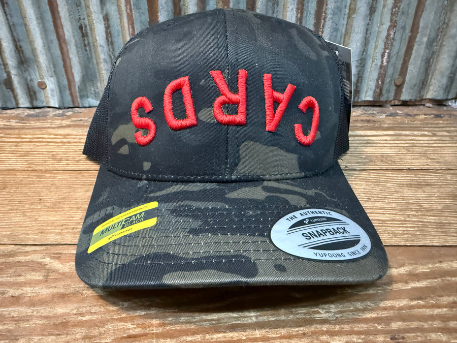 CARDS CAMO REVERSED HAT