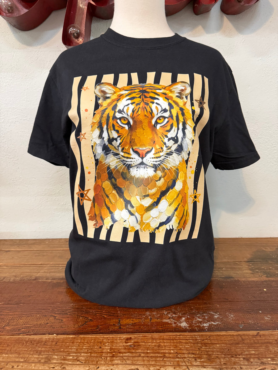 Brushstroke Tiger Stripe
