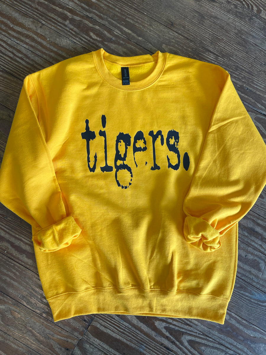 Distressed Tiger Top