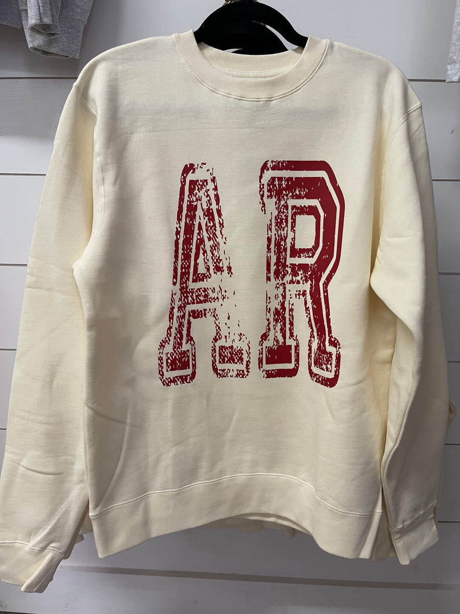 AR Distressed Tee/Crewneck