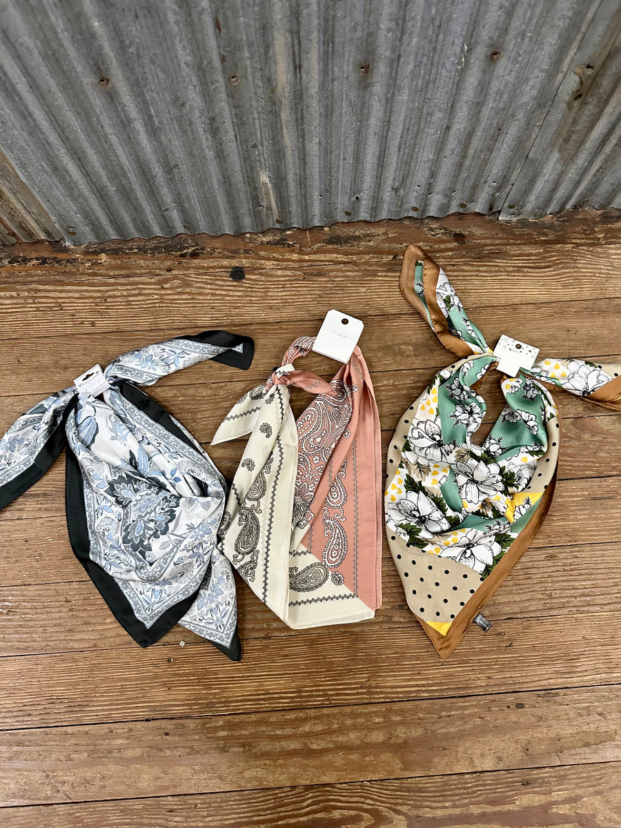 Bandana Neck Scarves