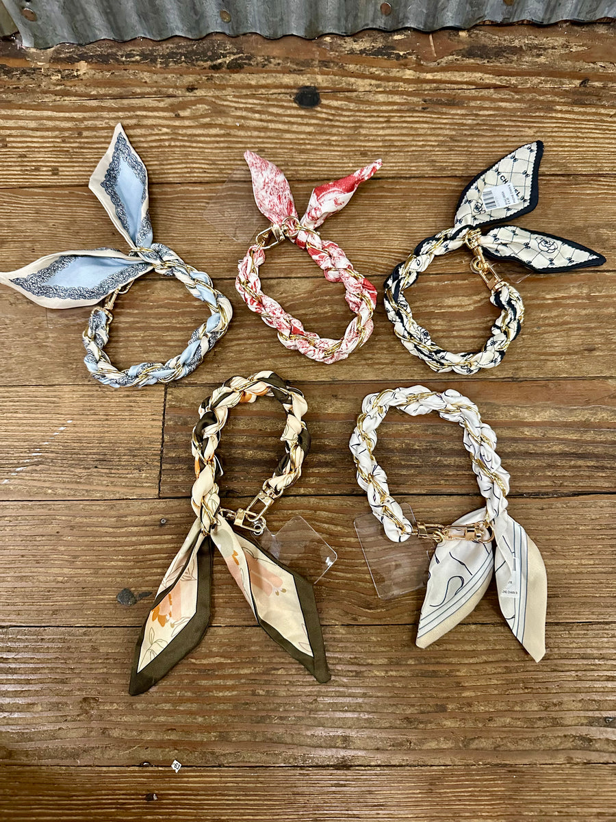 Bandana Phone/Wrist Keychain