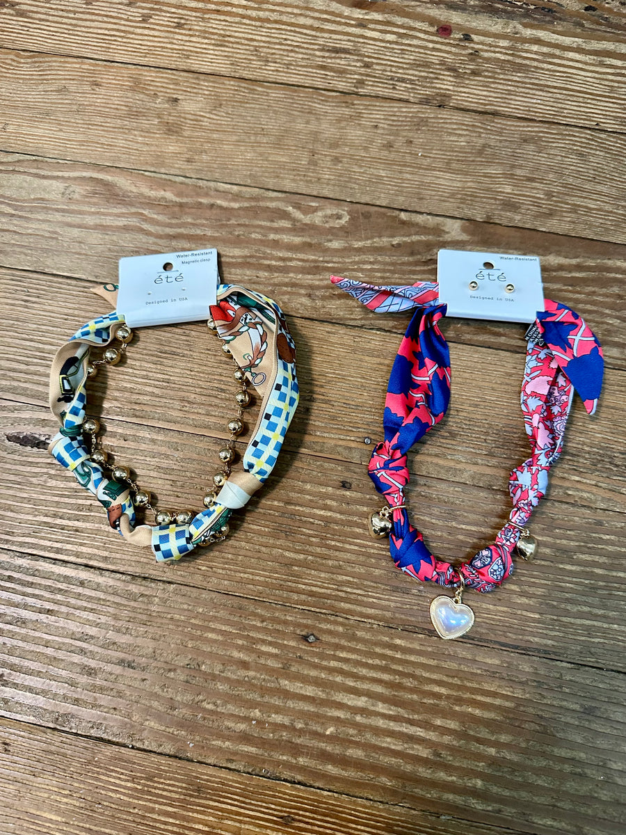 Scarf Necklaces