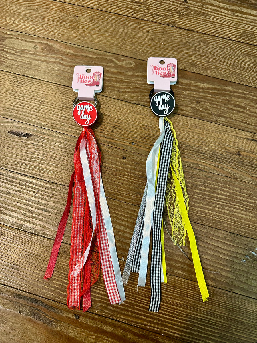 Game Day Boot Ties