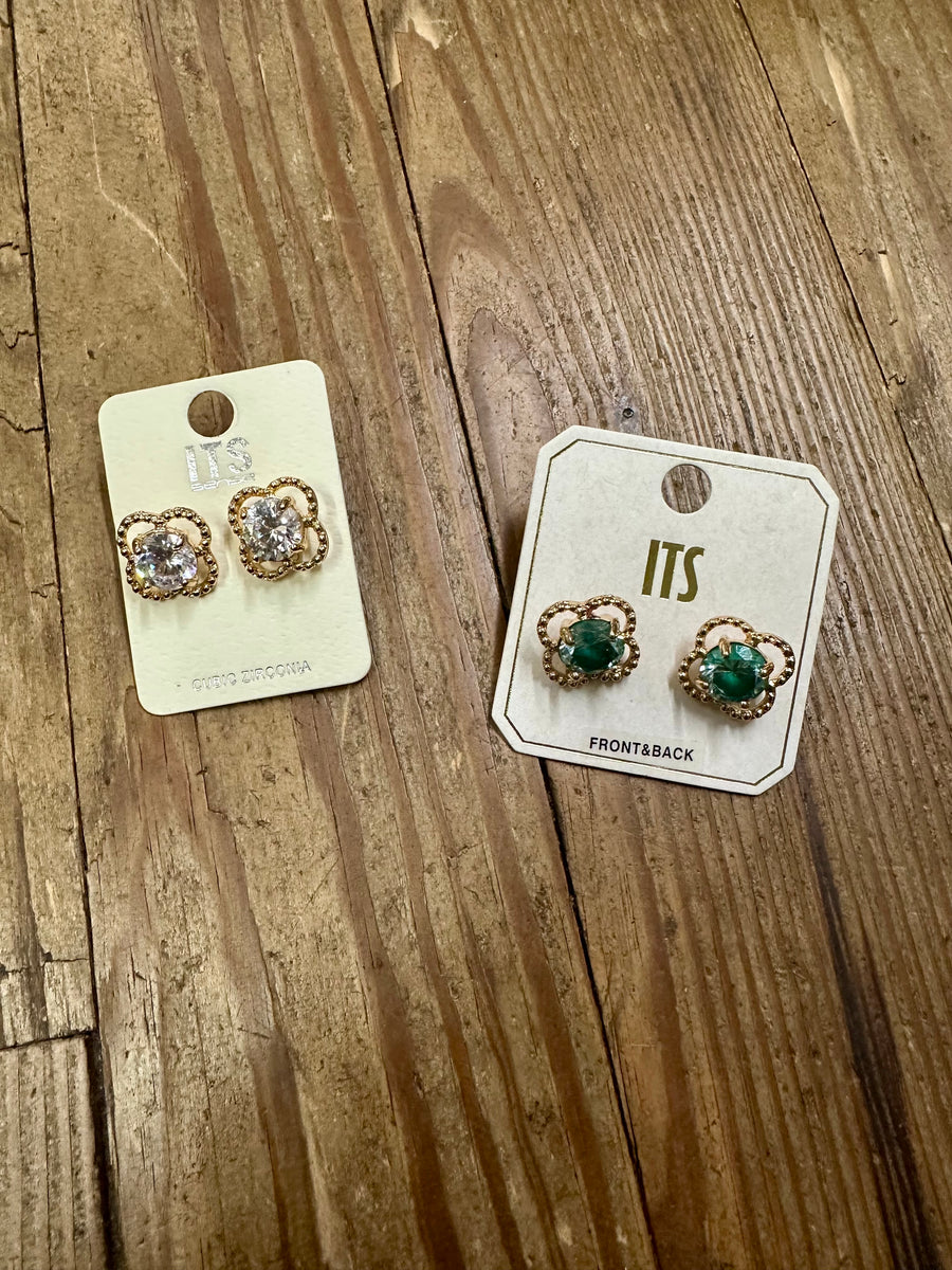 Clover Stud Earrings