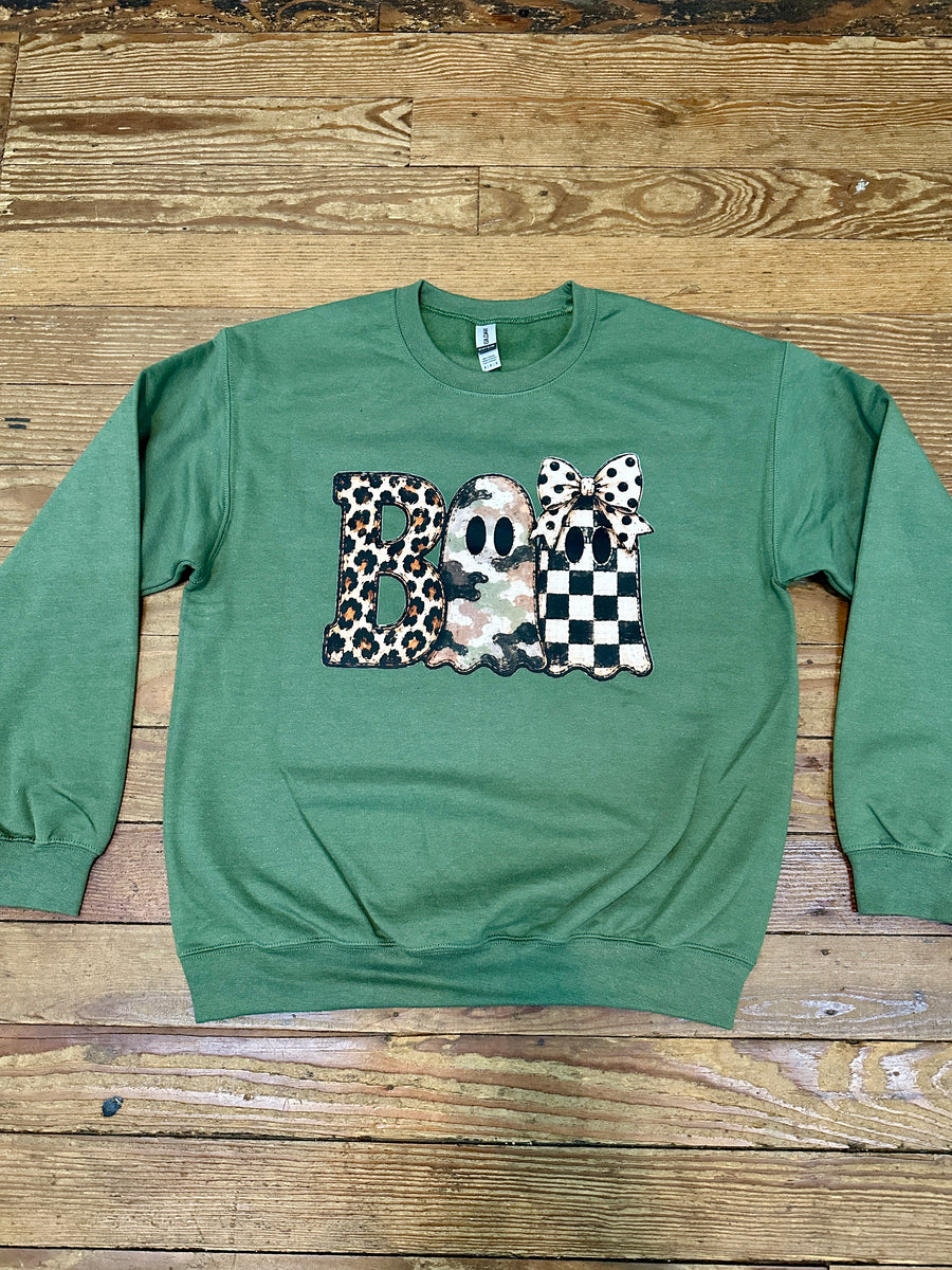 Boo Ghost Sweatshirt