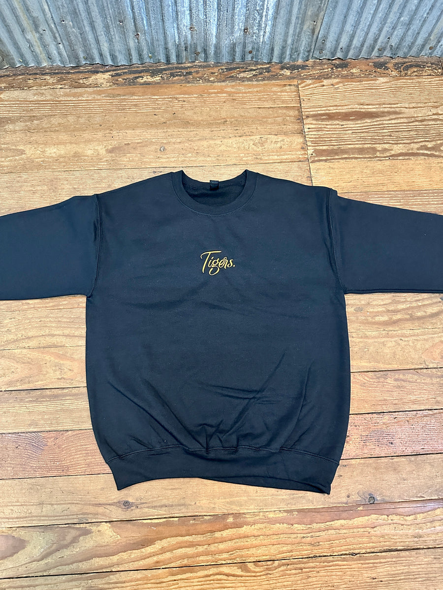 Tigers Embroidered Crewneck