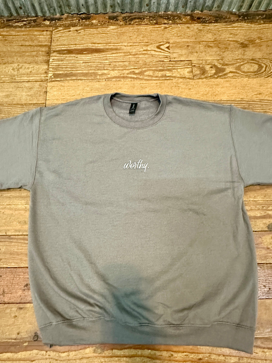 Worthy Embroidered Crewneck
