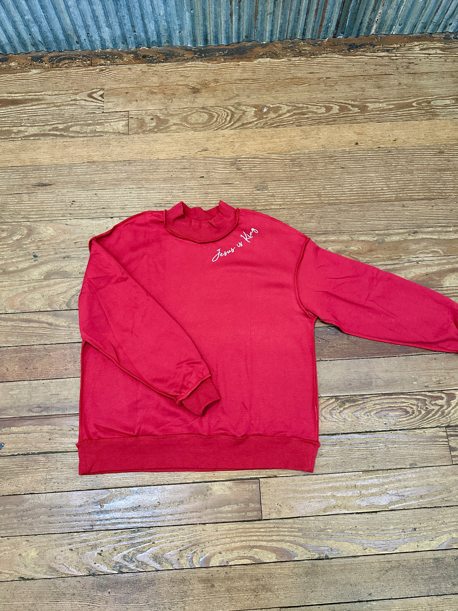 Jesus is King Mockneck
