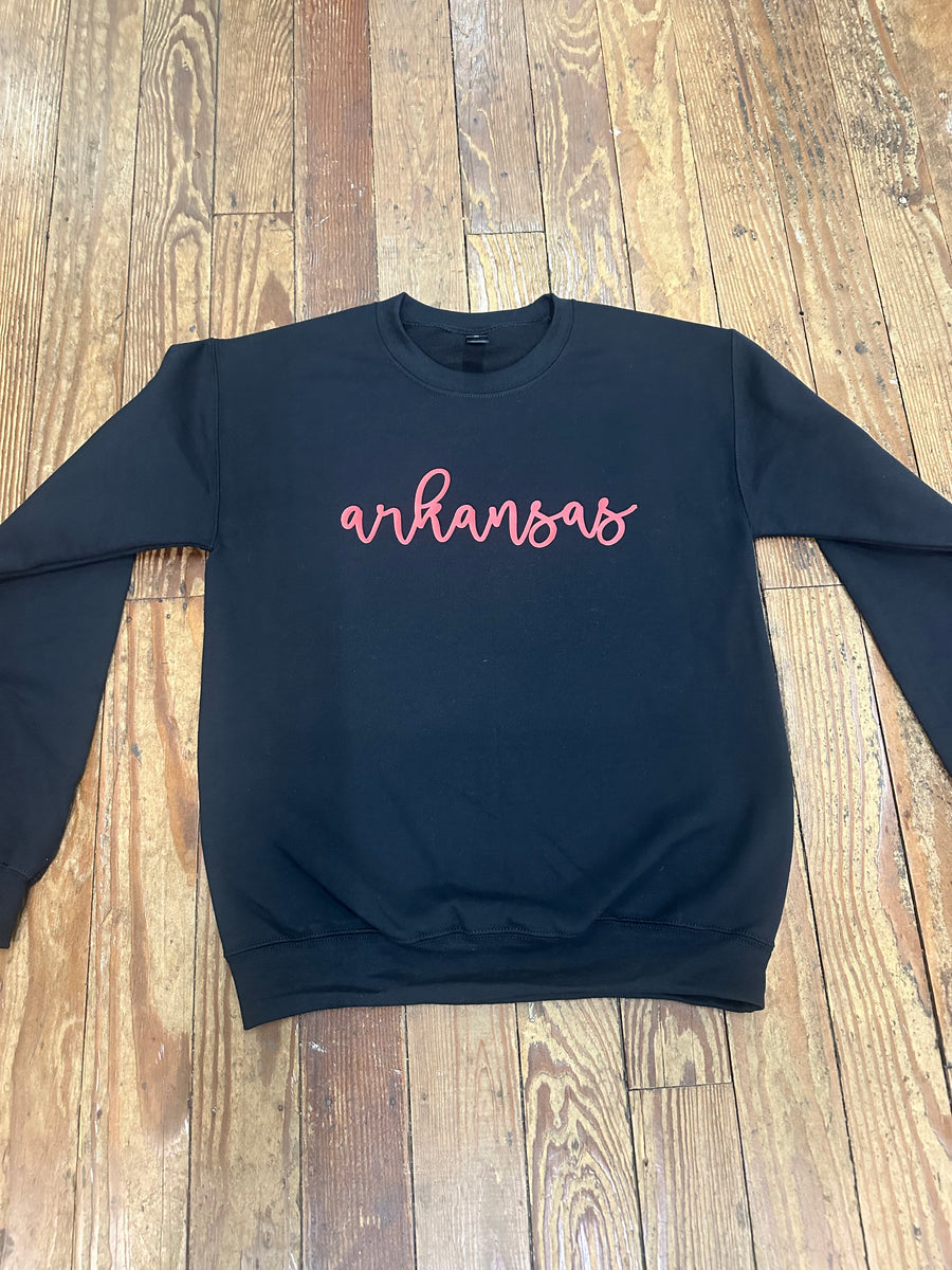 Arkansas Cursive Sweatshirt