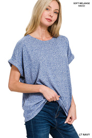 Soft Melange Top