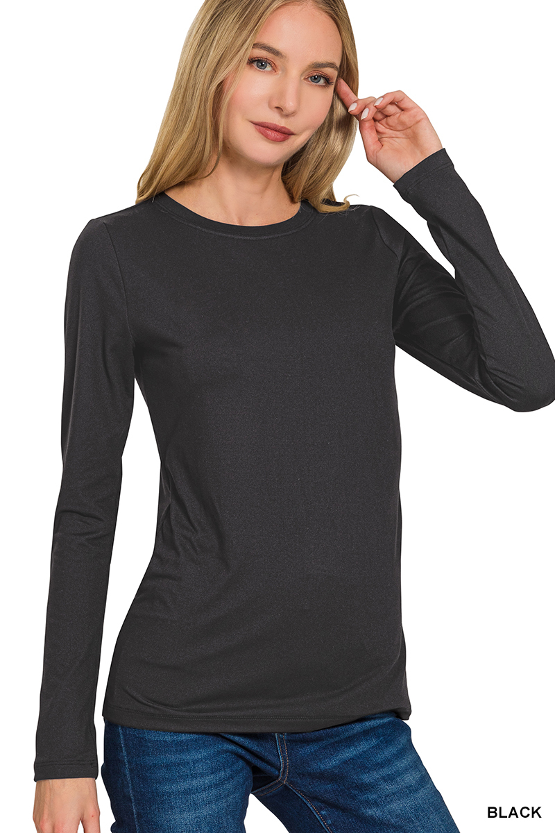 Long Sleeve Round Neck Tee