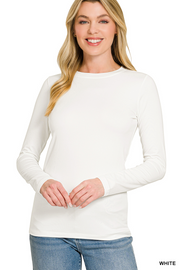 Long Sleeve Round Neck Tee