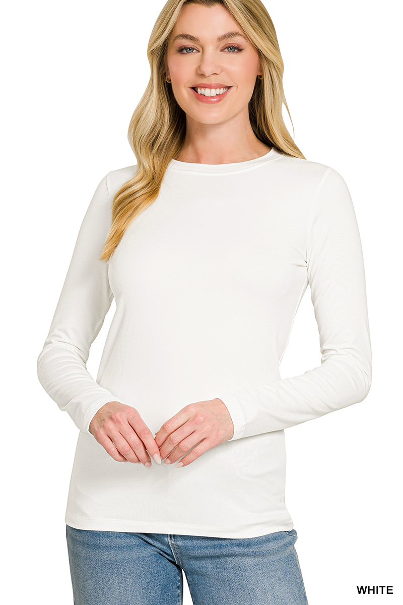 Long Sleeve Round Neck Tee
