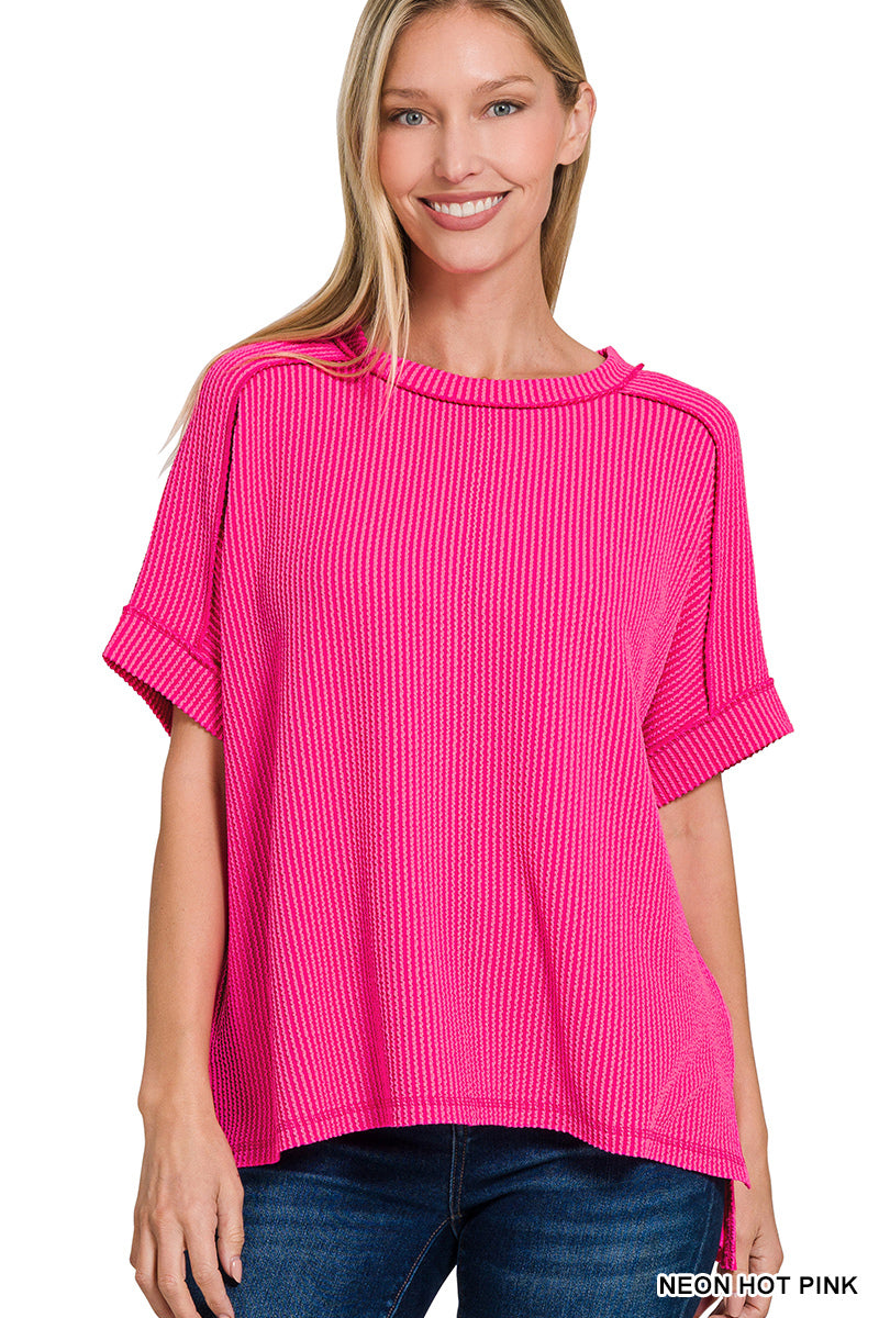 The Grace Ribbed Top