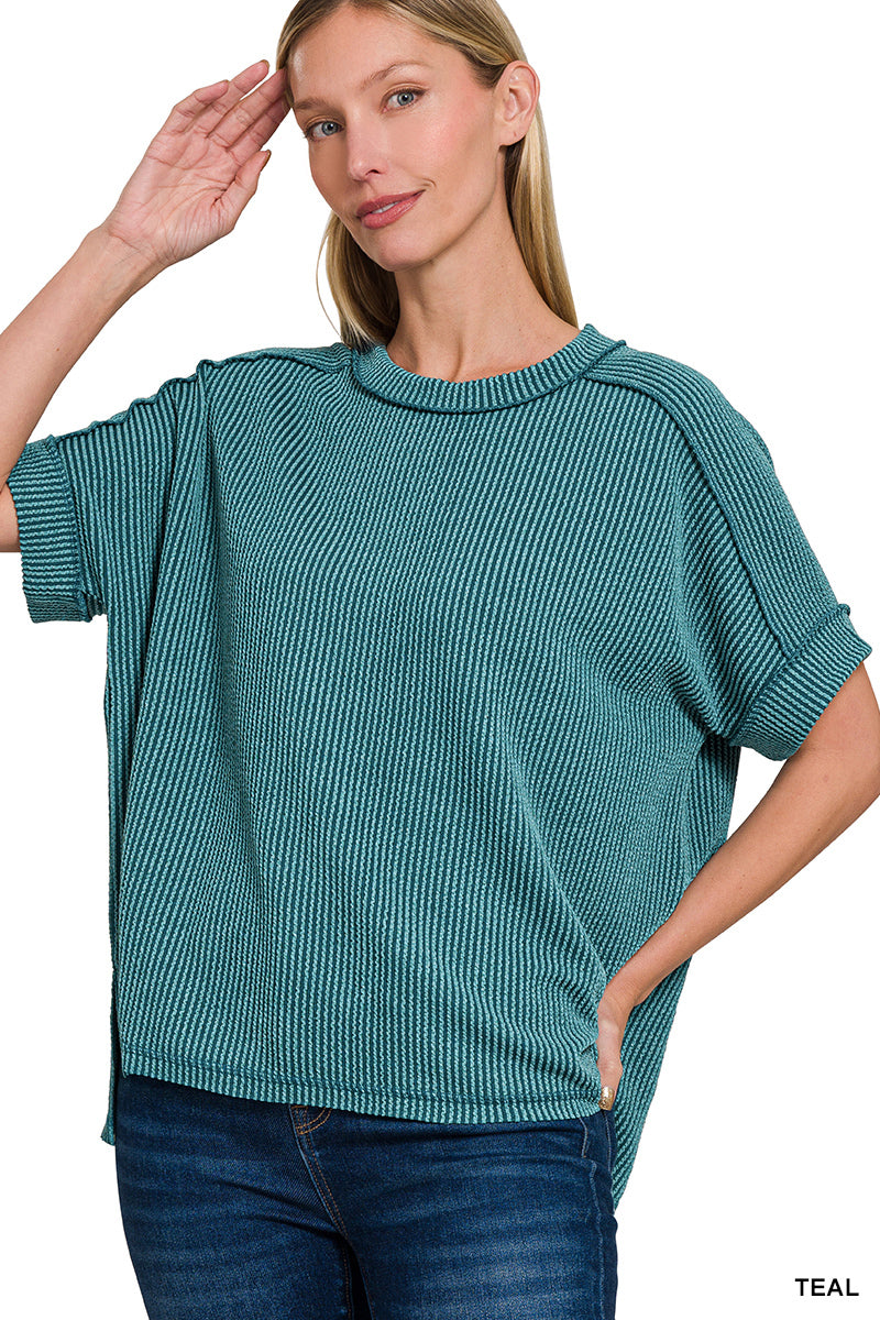 The Grace Ribbed Top