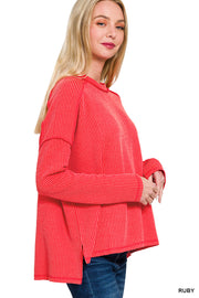 Zara ribbed long sleeve