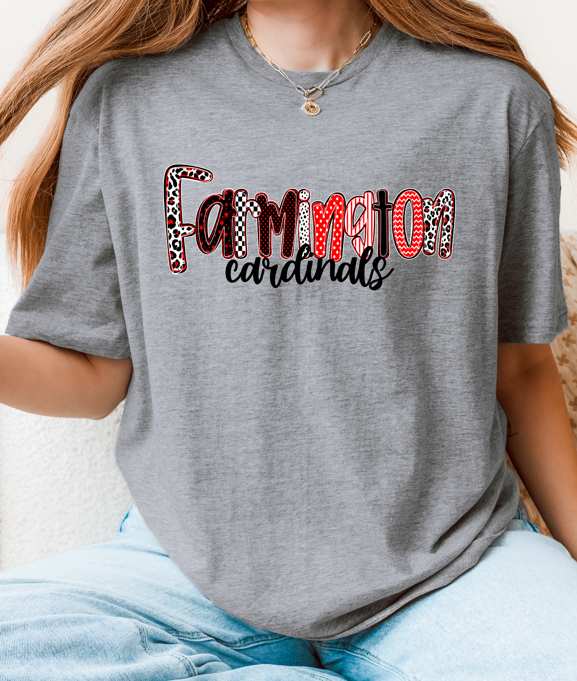 FARMINGTON CARDINALS DOODLE