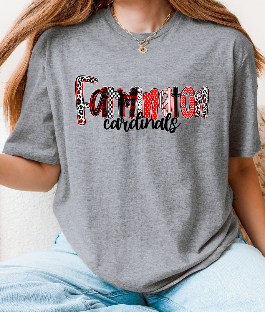 FARMINGTON CARDINALS DOODLE