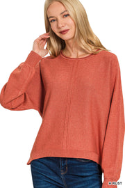 Lolly front seam sweater