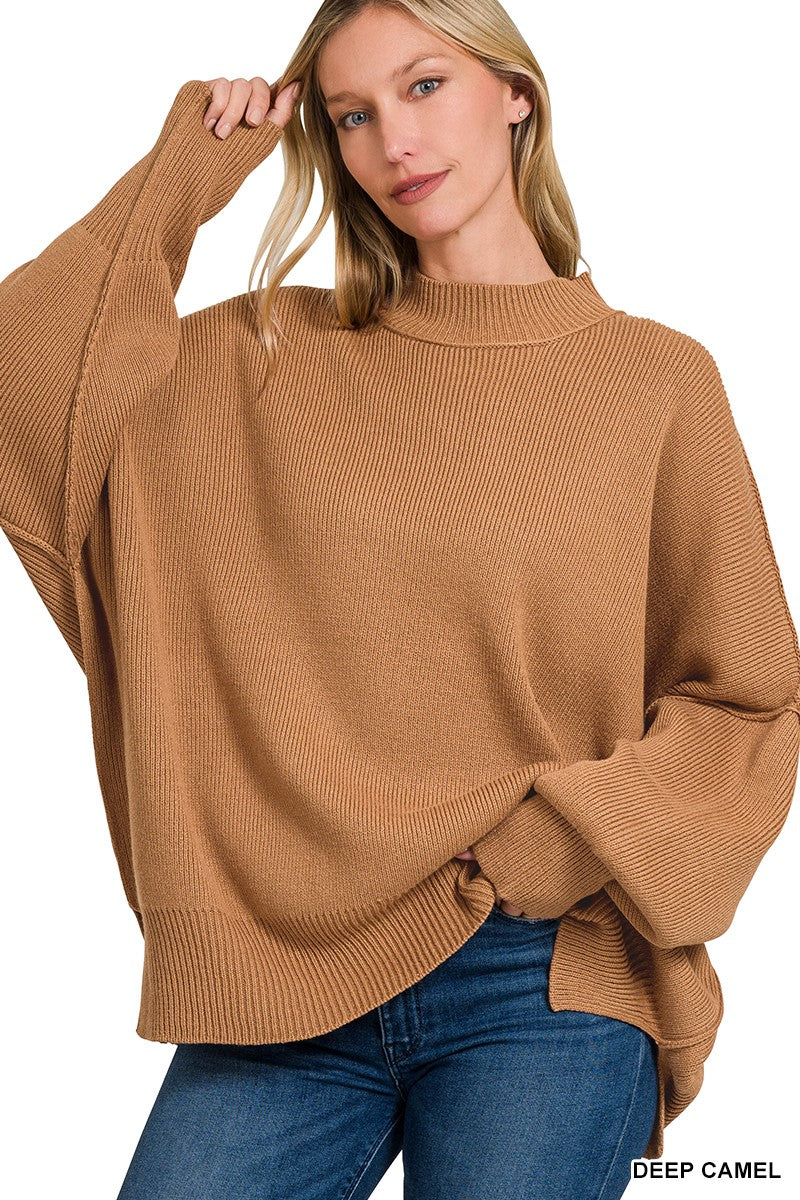 Deep Camel Sweater