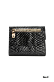 Crocodile Pattern Trifold Wallet