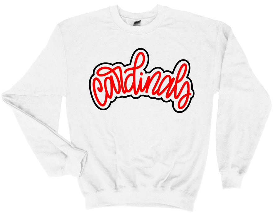Cardinals Script Sweatshirt