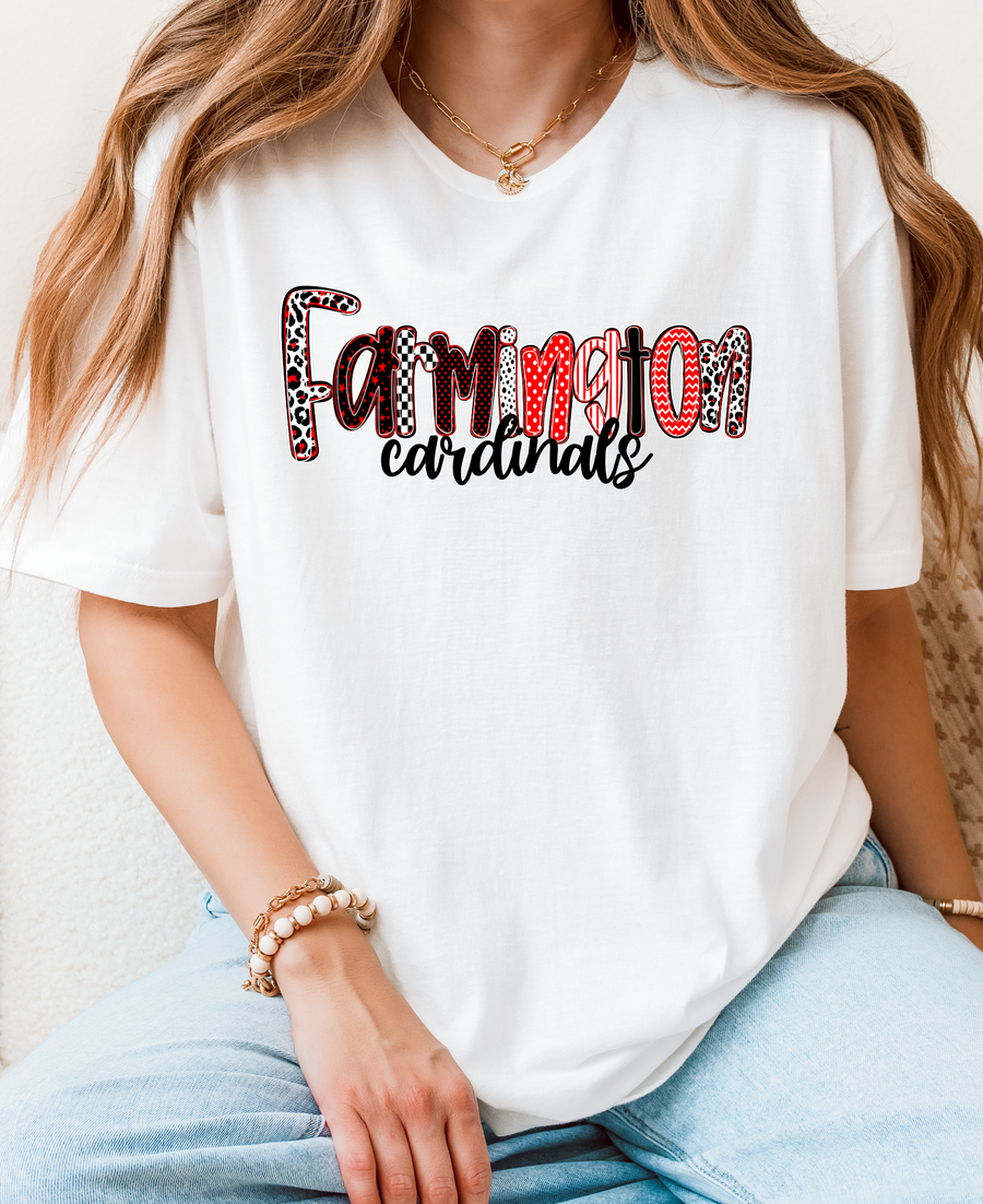 FARMINGTON CARDINALS DOODLE