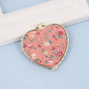 Handheld Floral Mirror