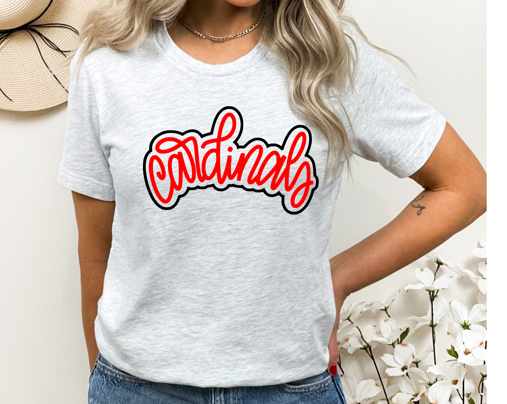 Cardinals Script T-Shirt